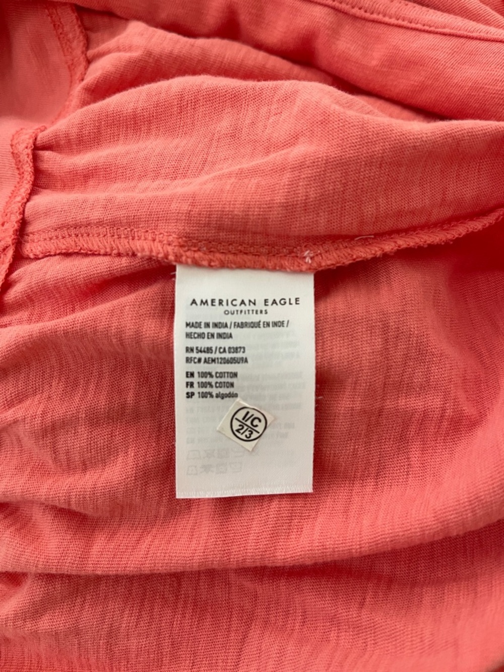 NWT American Eagle ($74.95) Coral Sunchaser Scoop Neck Jumpsuit - Picture 7 of 7